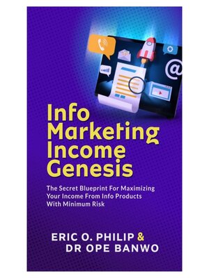 cover image of INFO-MARKETING INCOME GENESIS